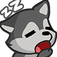 wolfsleeping